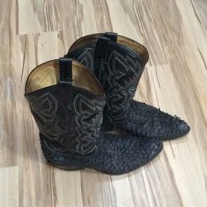 sea bass cowboy boots